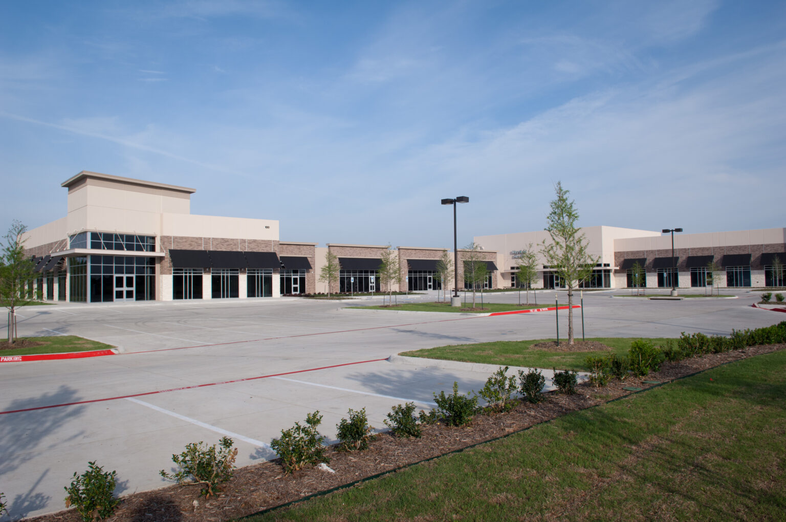 Urgent care in a strip mall.