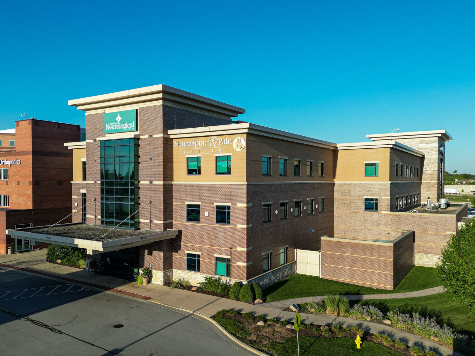 MOB on hospital campus.