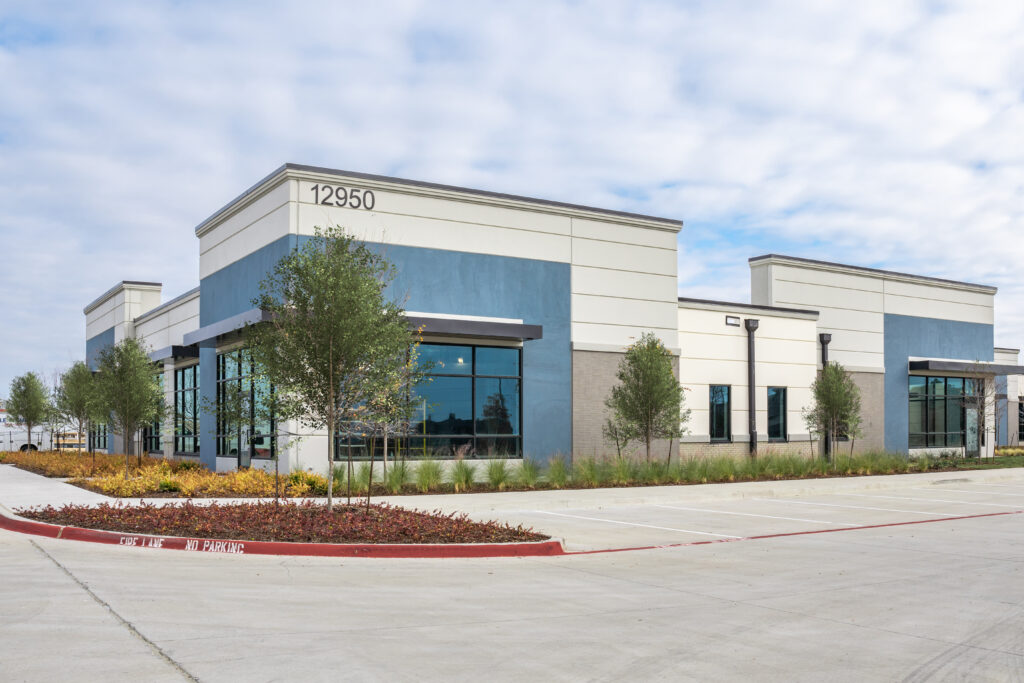 Retail space housing urgent care.